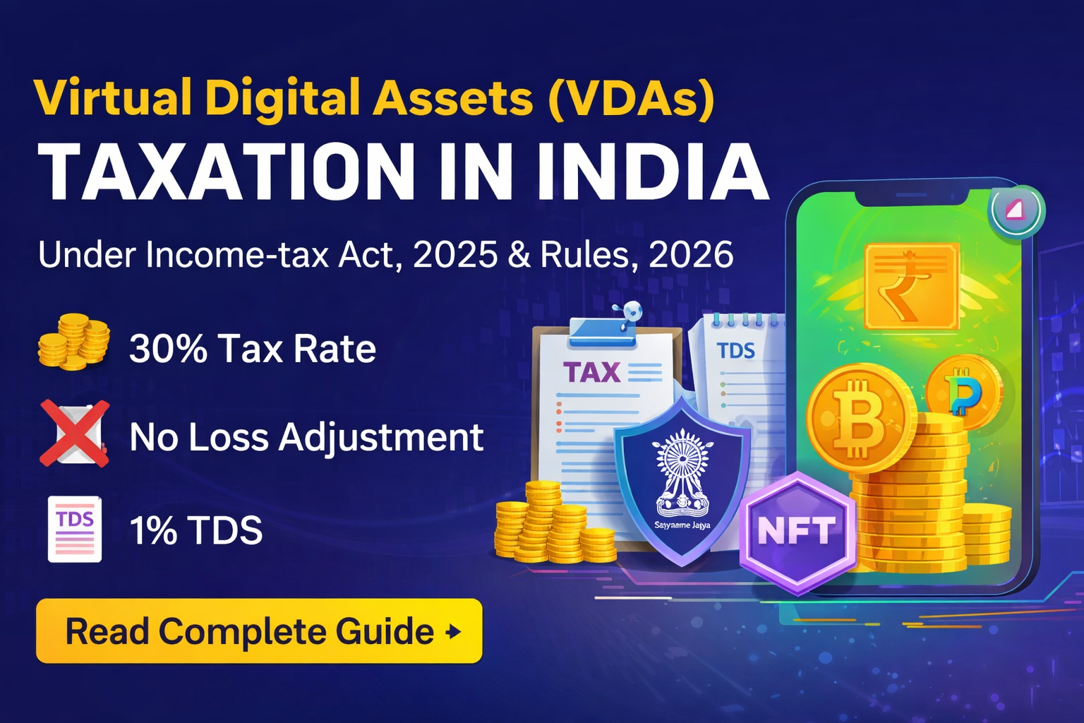 Virtual Digital Assets (VDA) under Income-tax Act, 2025 & Rules, 2026 chatgpt image mar 23, 2026, 11 41 16 am